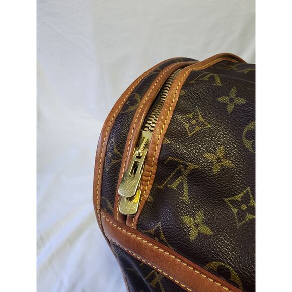 US Based Authentic Louis Vuitton Pet Dog Carrier Bag Monogram Sac Chien - Picture 16 of 17